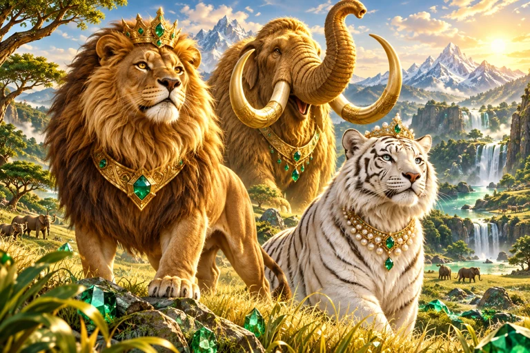 獸王遠征 · 遊戲主題美術