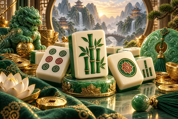 麻將 · 遊戲主題美術