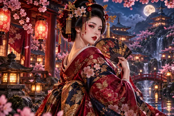花魁 · 遊戲主題美術