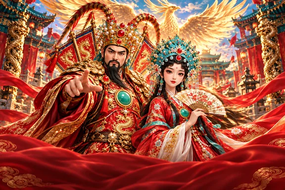 霸王虞姬 · 遊戲主題美術