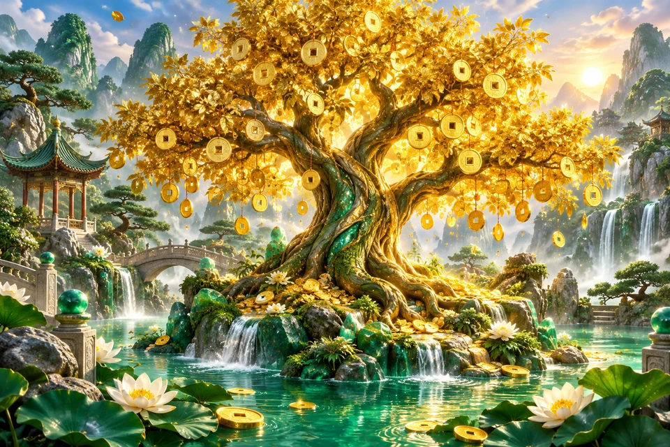 搖錢樹 · 遊戲主題美術