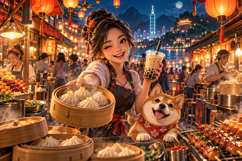 夜市人生 · 遊戲主題美術